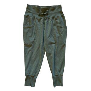 Women's ALL IN MOTION High-Waisted Joggers Lounge Pants with Pockets GREEN Large